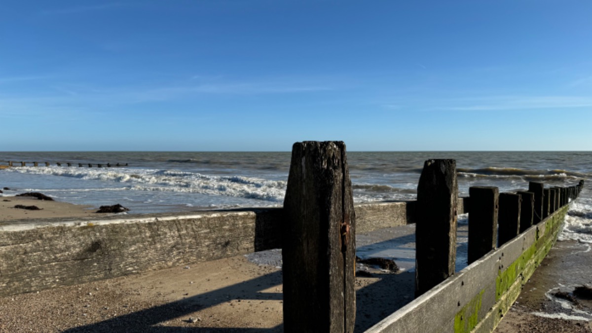 Littlehampton, , Absolutely perfect autumn weather at Littlehampton, warm in the sun too...