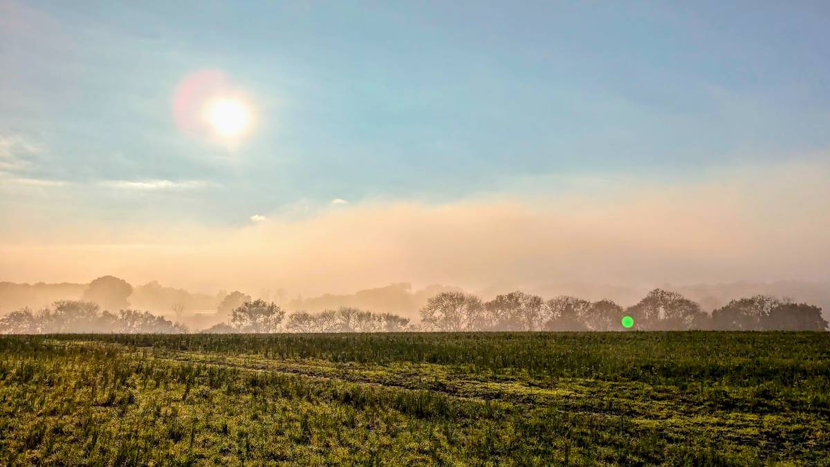Berkhamsted, Herts, The mist starts to descend on Halloween...