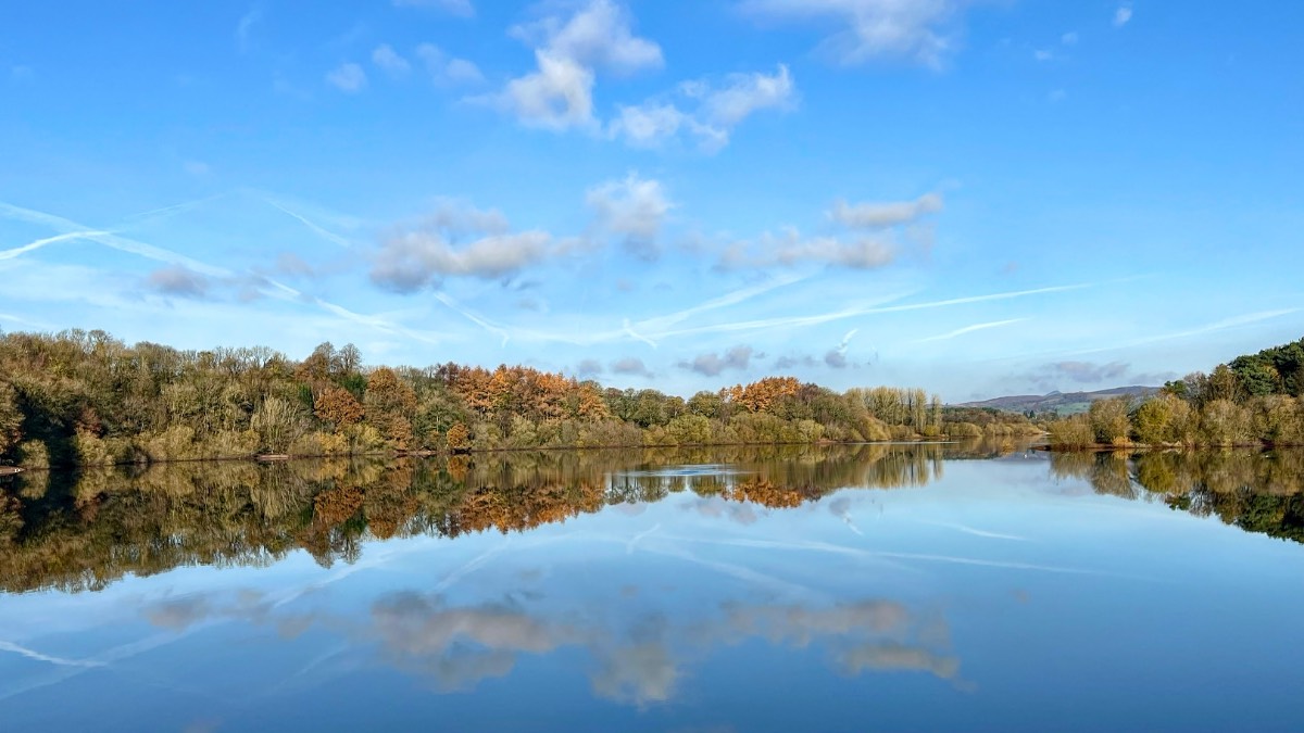 Leek, Staffordshire, Sunny morning at Tittesworth reservoir....