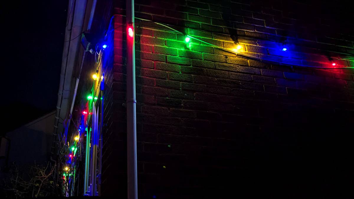 , , Christmas lights...