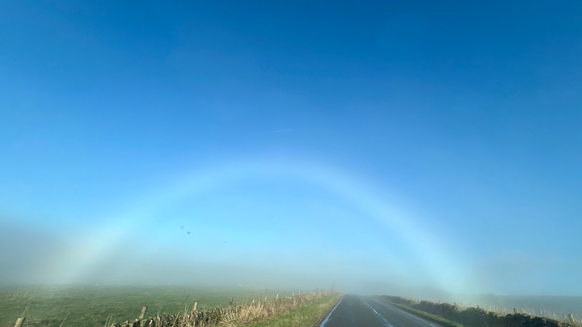 Leek, Staffordshire, through the fog Bows....
