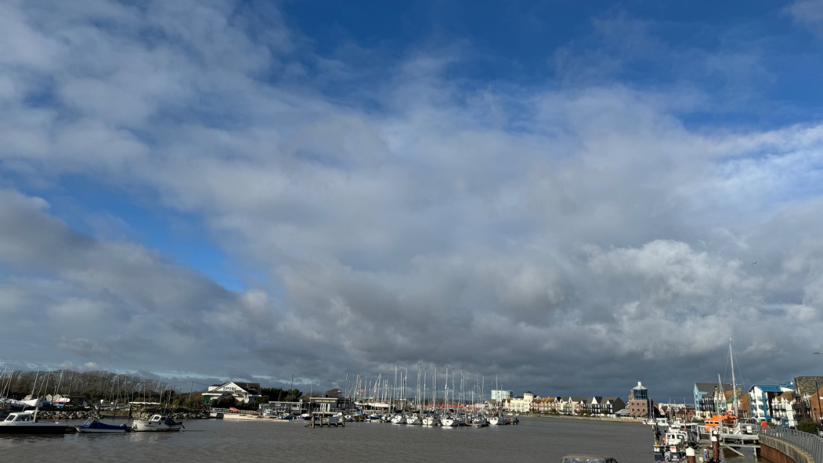 , West Sussex, The celestial body known in ancient times as the Sun, makes an appearance a...