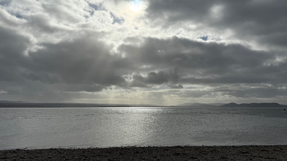 Fortrose, Inverness-shire, Sunshine and showers sort of day. ...