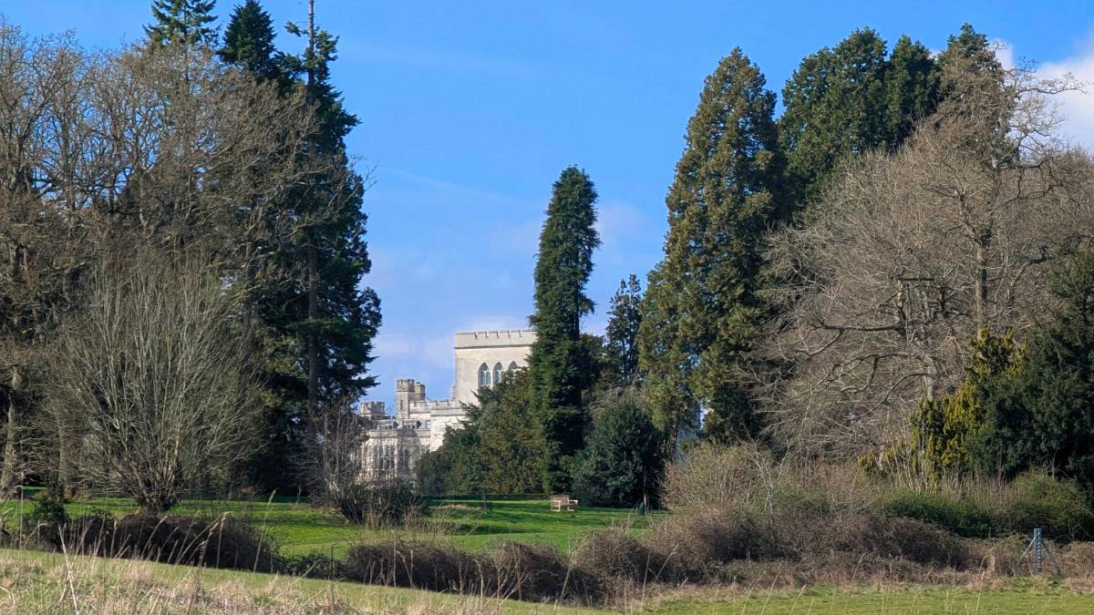 Berkhamsted, , Ashridge House in the spring sun...