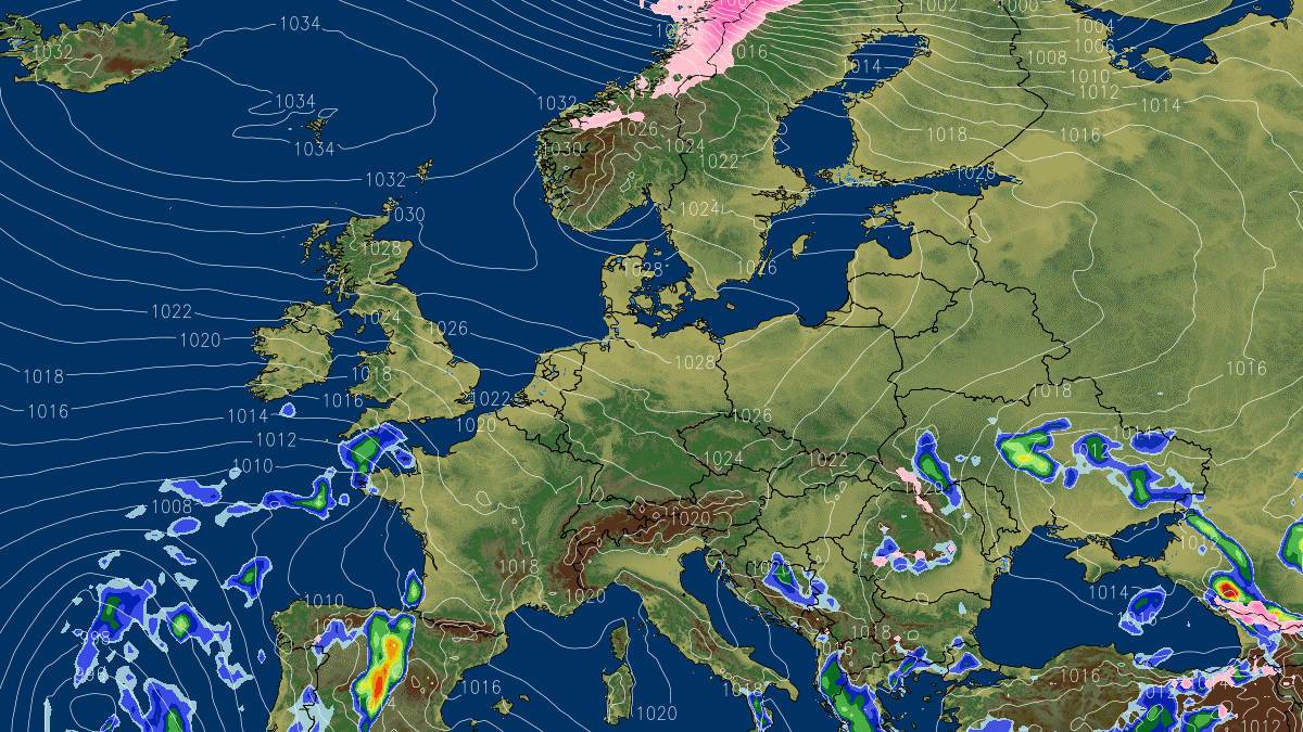 , , Weather chart...
