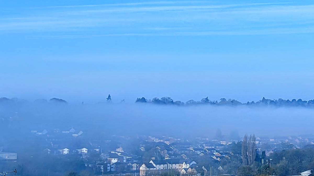 Berkhamsted, Herts, Spring mist...