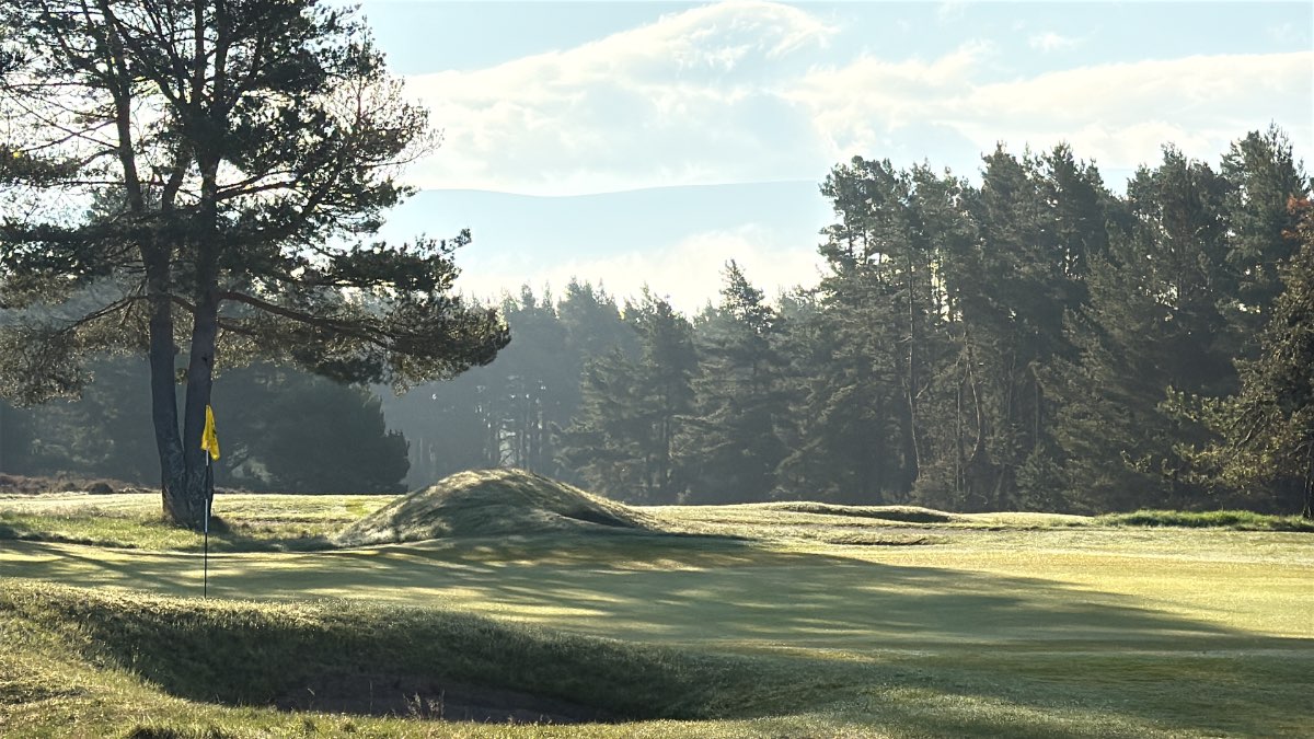 Grantown on Spey, Highlands, Another beautiful morning at Grantown on Spey Golf Course. ...