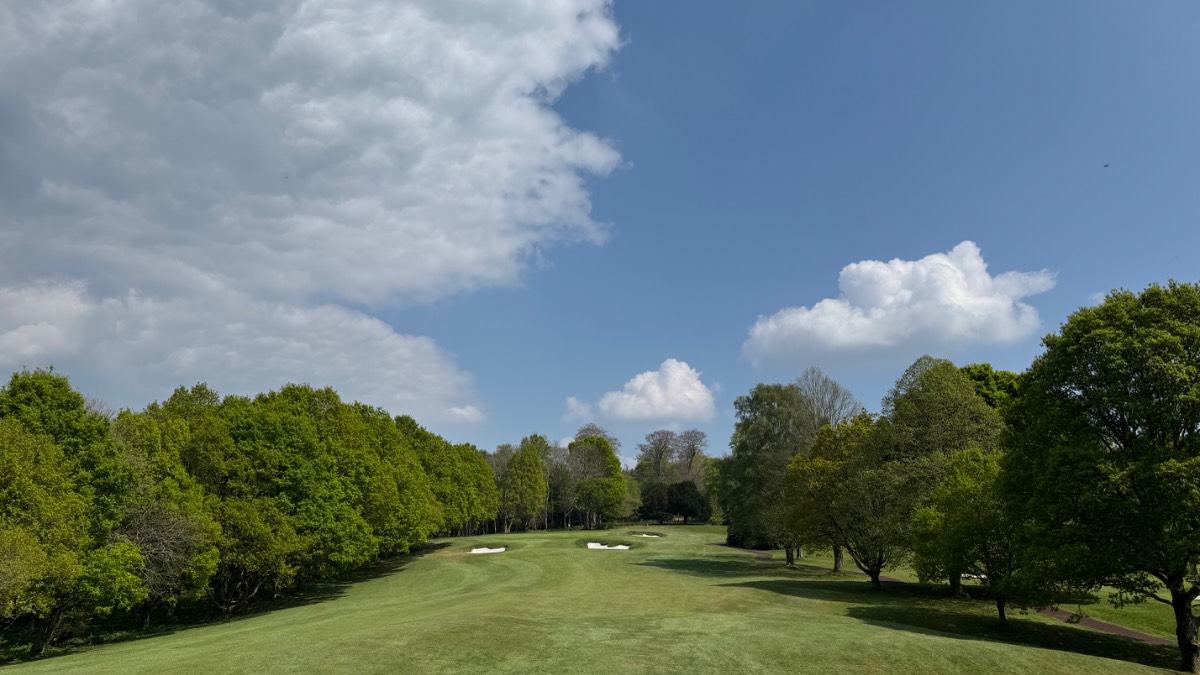 Midhurst, , Absolutely perfect Spring weather at Cowdray Park Golf Club...