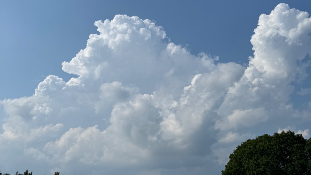 Midhurst, , Large Cumulonimbus clouds near Midhurst...