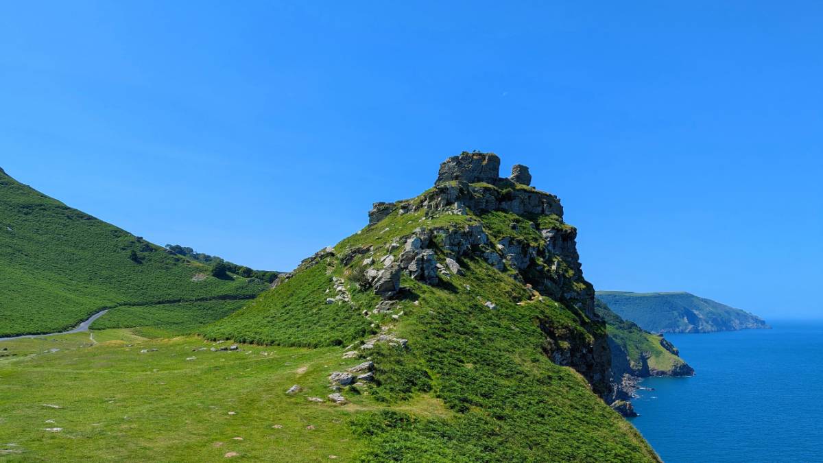 Lynmouth, Devon, Valley of Rocks...