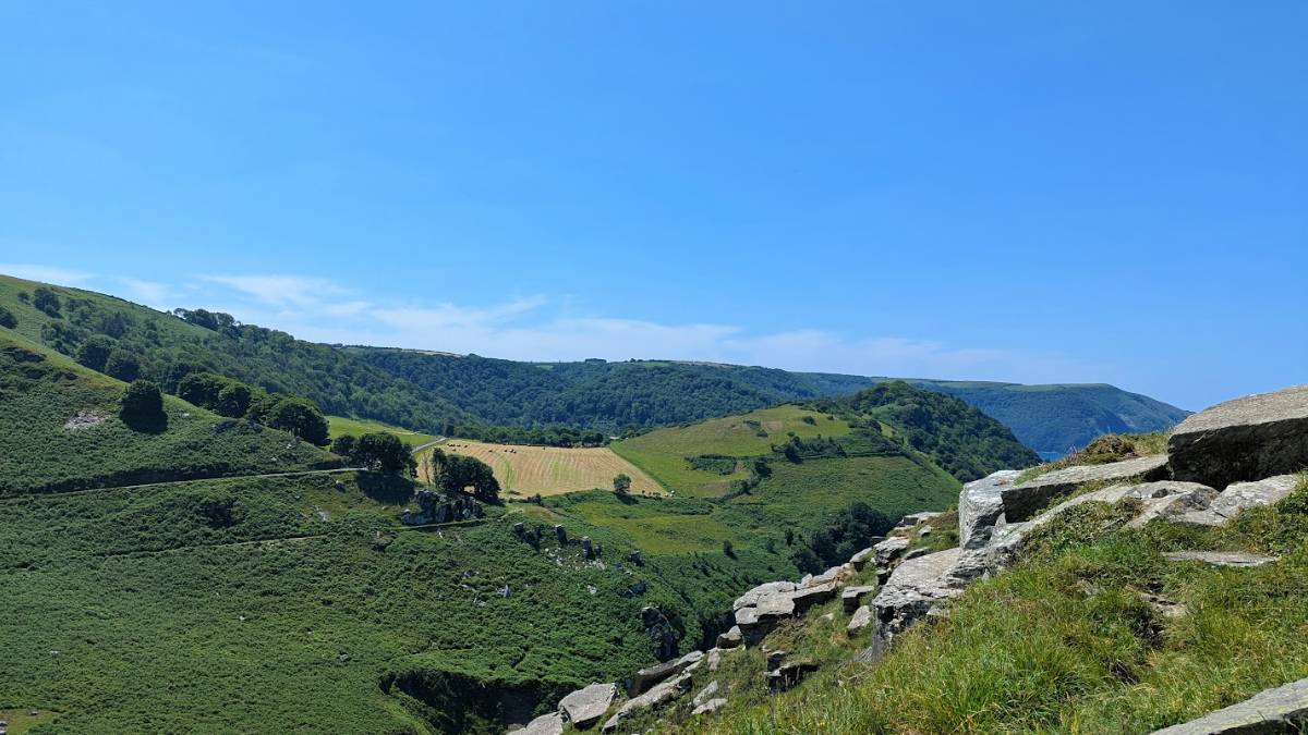 Lynton, Devon, Valley of Rocks...