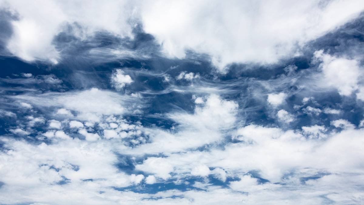 Dorchester, Dorset, A Muddle of Clouds...