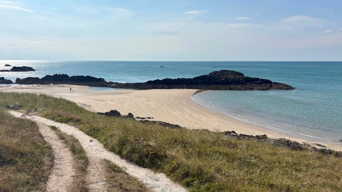 , Anglesey, Fine weather at Newborough beach Anglesey....