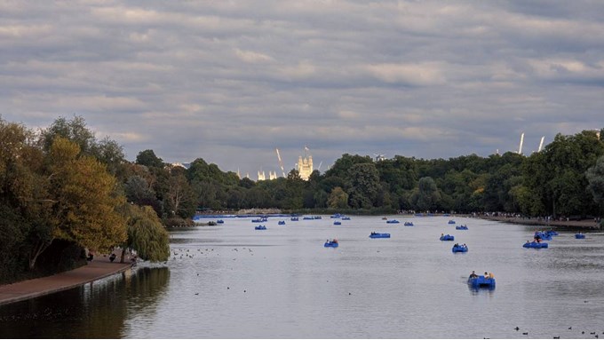 Hyde Park. Posted by Brian Gaze