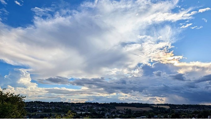 Heavy showers clearing. Posted by Brian Gaze