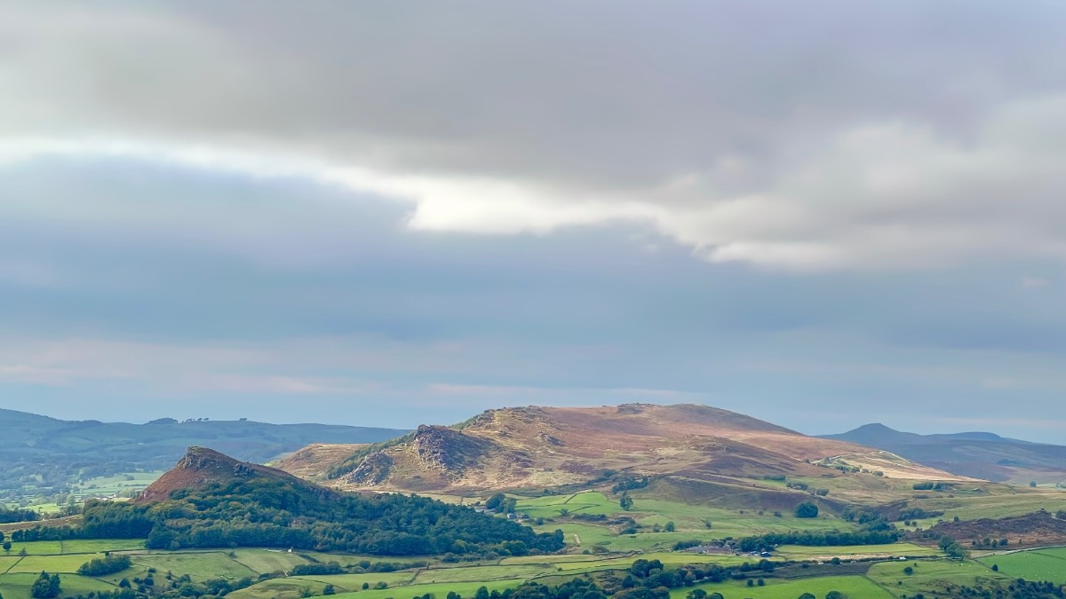 Leek, Staffordshire, Very warm yesterday especially when the sun popped out ....