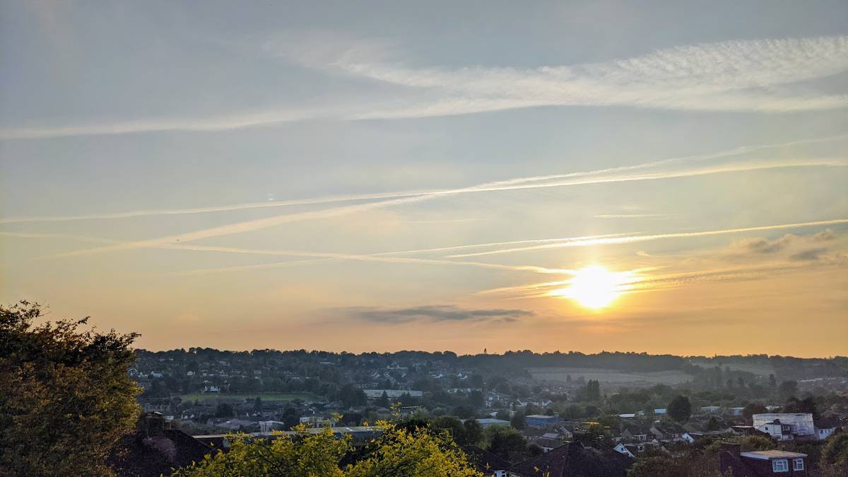 Berkhamsted, Herts, A fine outlook...