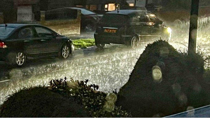 Torrential rain. Posted by toppiker60