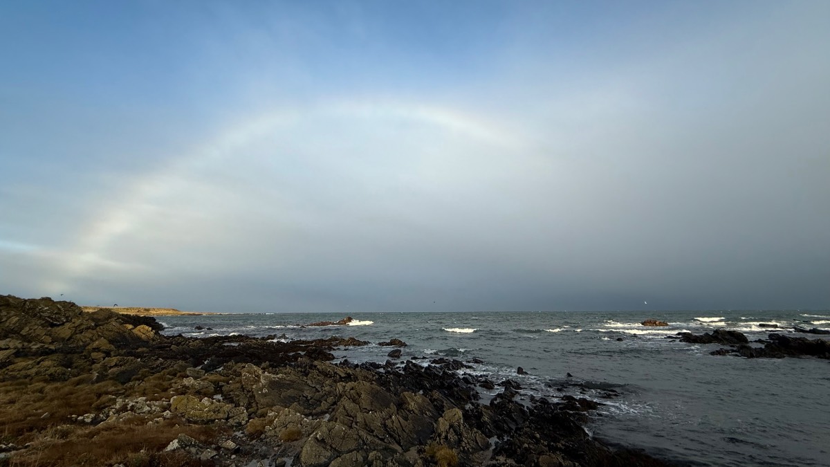 Whitehills, Banffshire, Heavy shower on its way…. 16th November ...