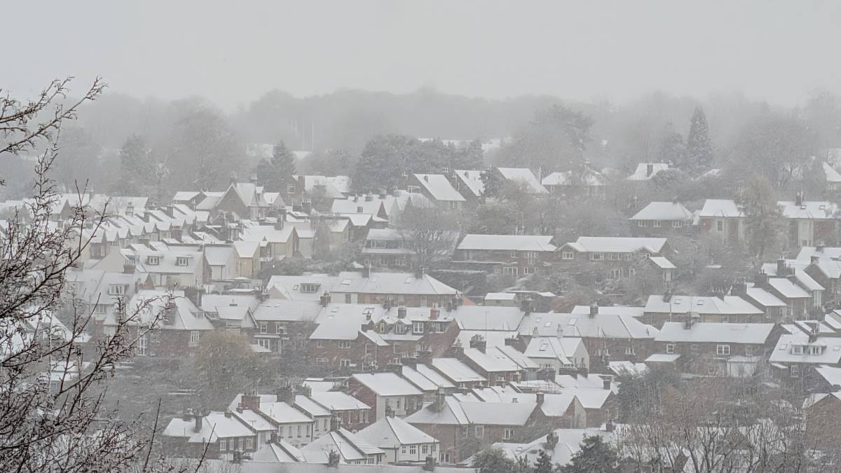 Berkhamsted, Herts, Looking across the Bulbourne Valley 2...