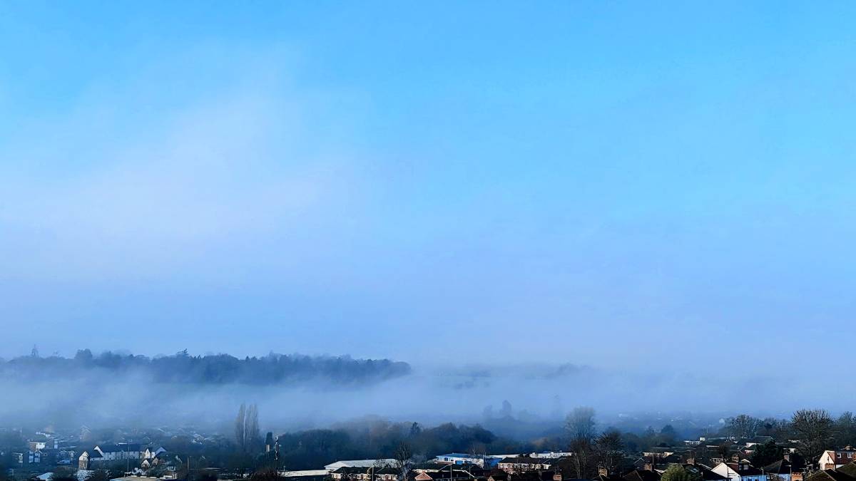 Berkhamsted, Herts, Mist in the valley...