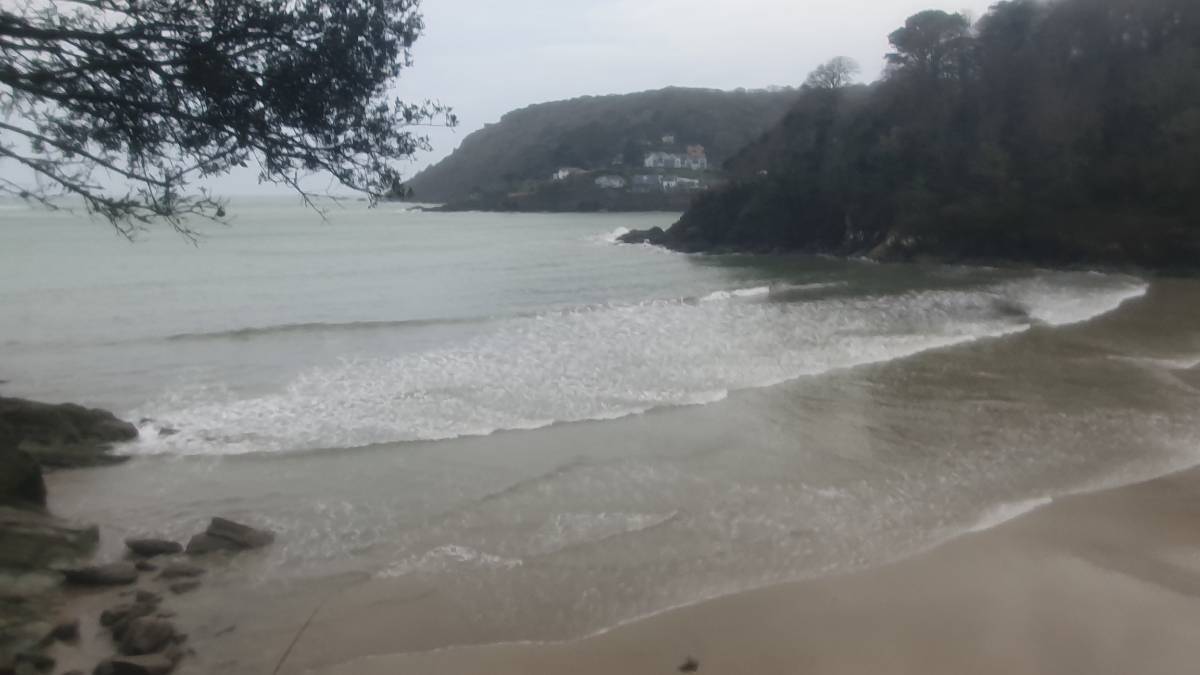 North Sands Salcolme, Devon, Mild early December day
...