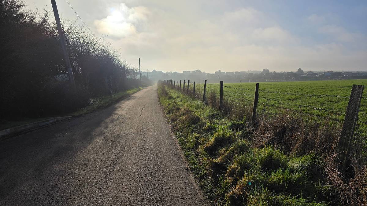 Leysdown, Kent, A misty winter's morning in Leysdown, north Kent...
