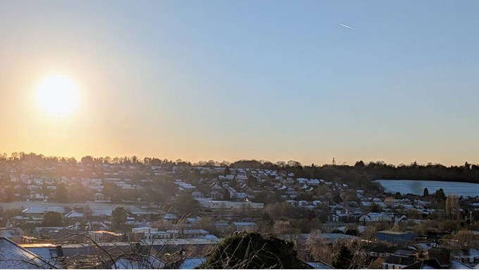 Stunning January day. Posted by Brian Gaze