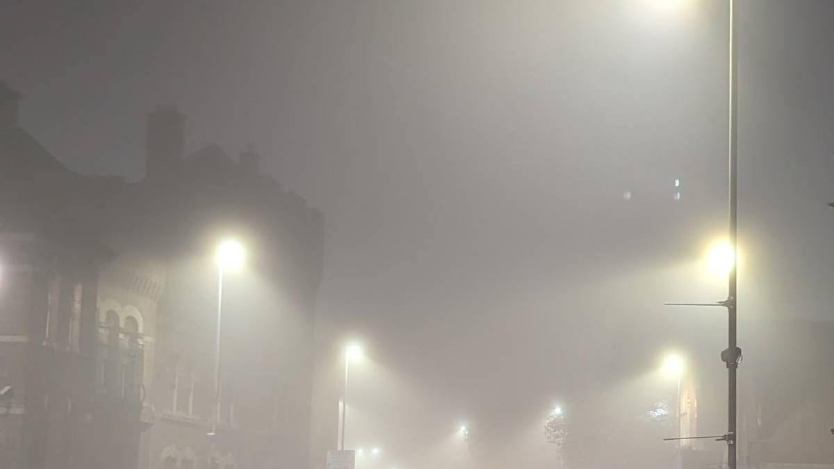 Portsmouth, Hampshire, November fog  - Portsmouth ...