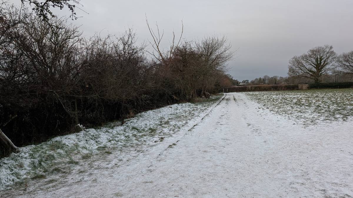 Berkhamsted, Herts, Snow in the Chilterns...