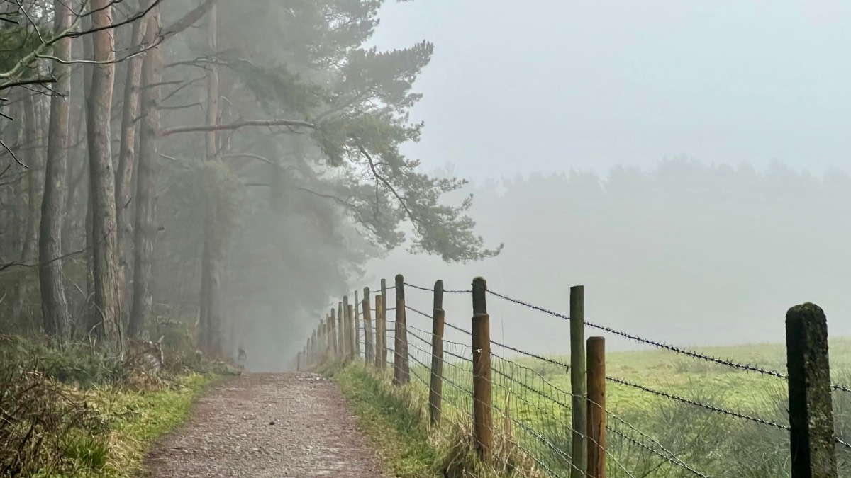 Leek, Staffordshire, Another misty murky day but not too cold …yet?...