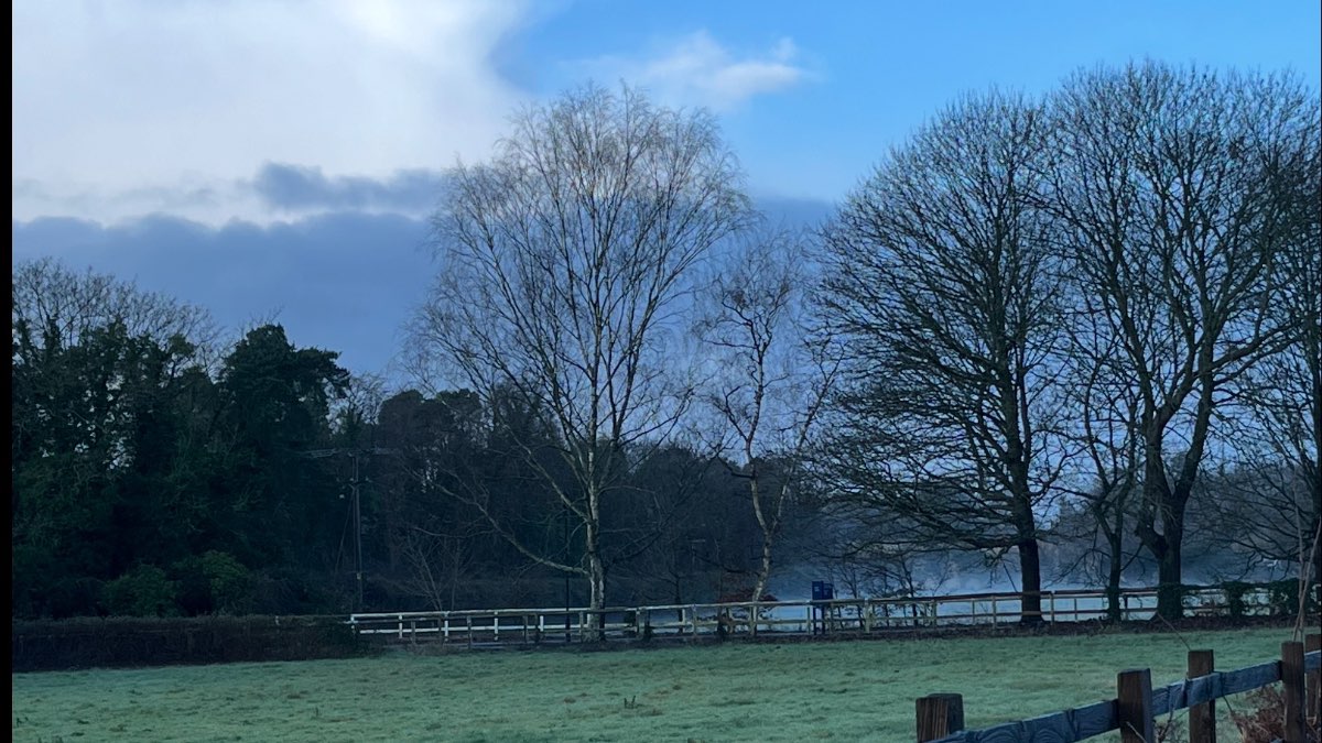 , , Cold start bright then some light showers now over cast this blocking seems...
