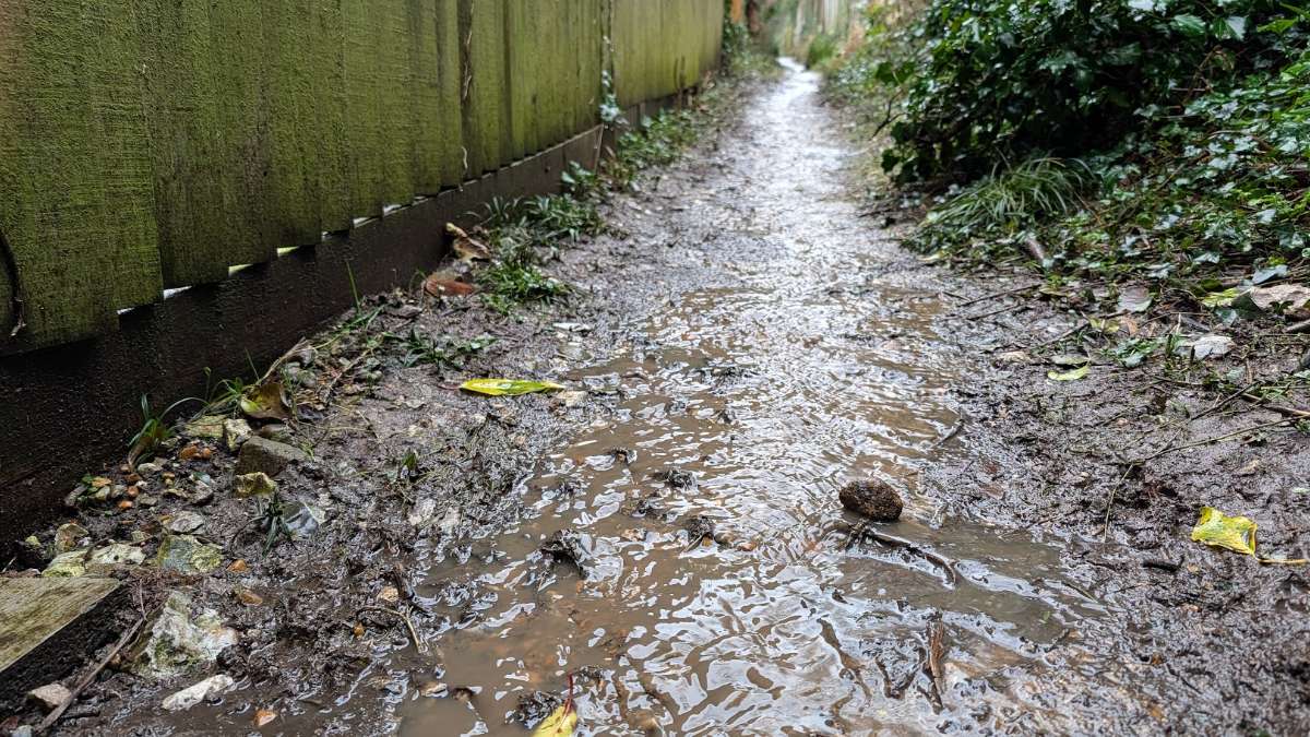 Berkhamsted, Herts, More heavy rain...