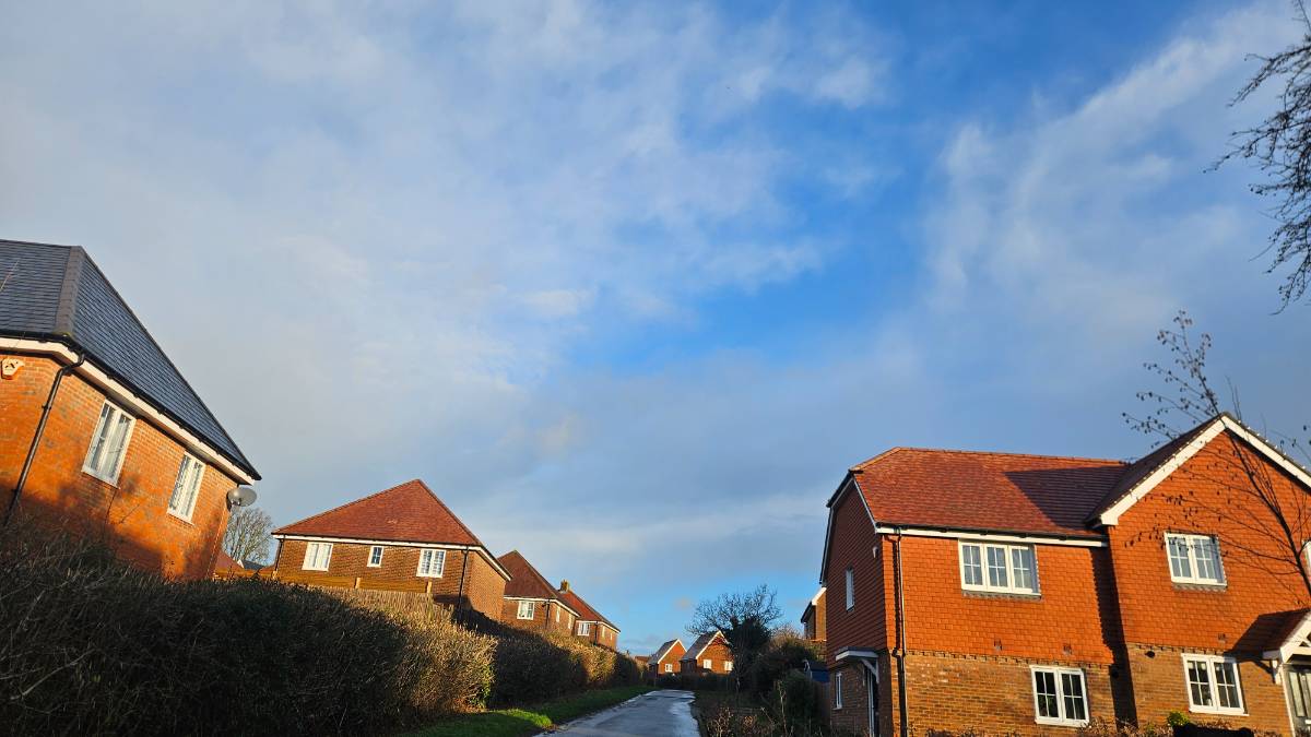 Crowborough, East sussex, A brightish early morning...