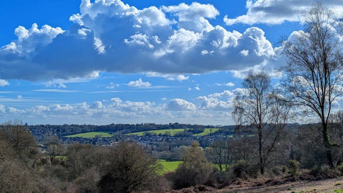 Berkhamsted, , Pleasant afternoon in March...
