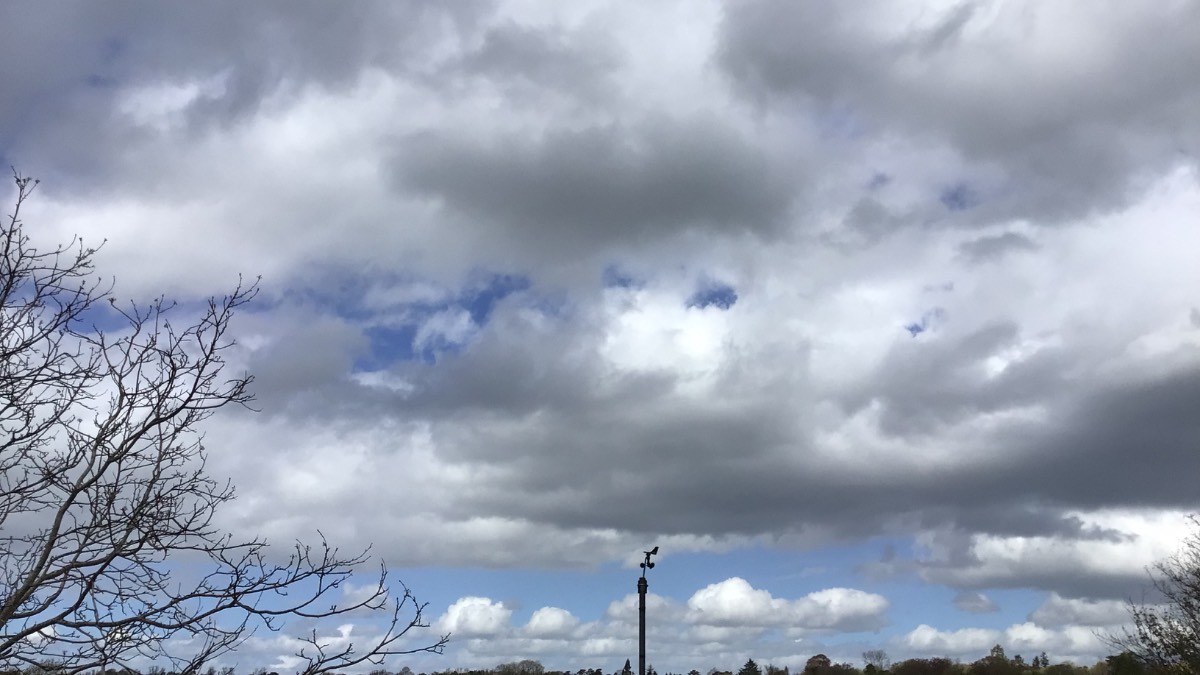 Henley, Oxon, Just 11c cool feel with fairly keen wind at times but increasing sun...