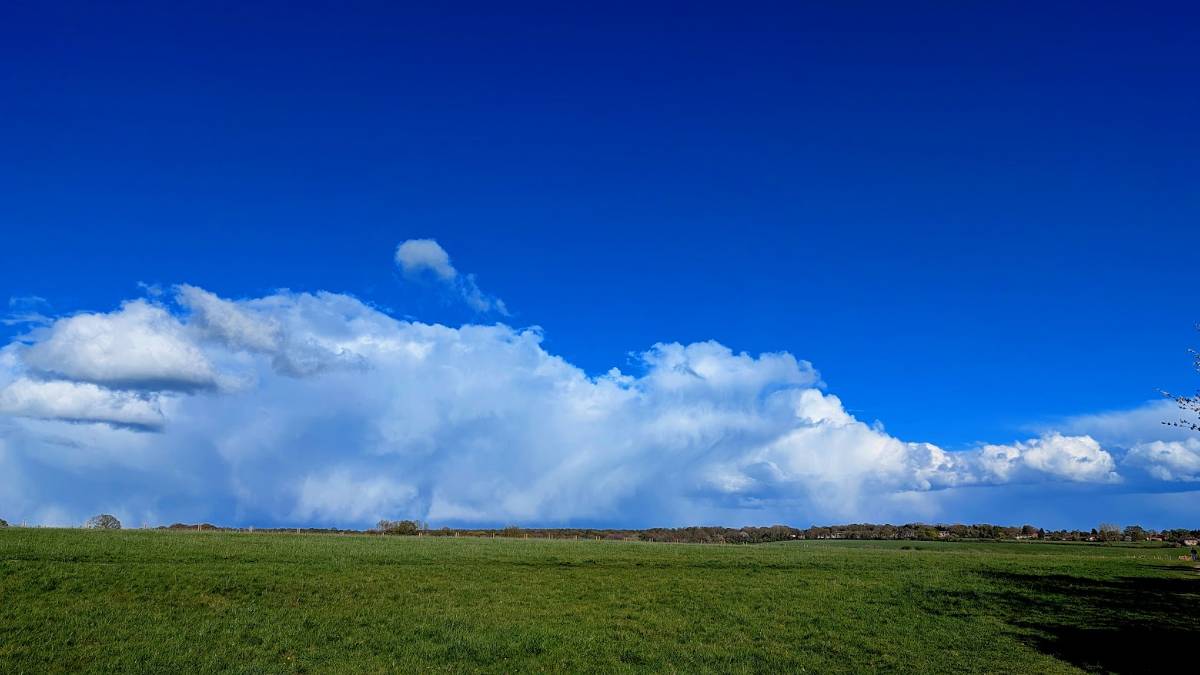 Berkhamsted, , Spectacular sky looking towards Potten End...