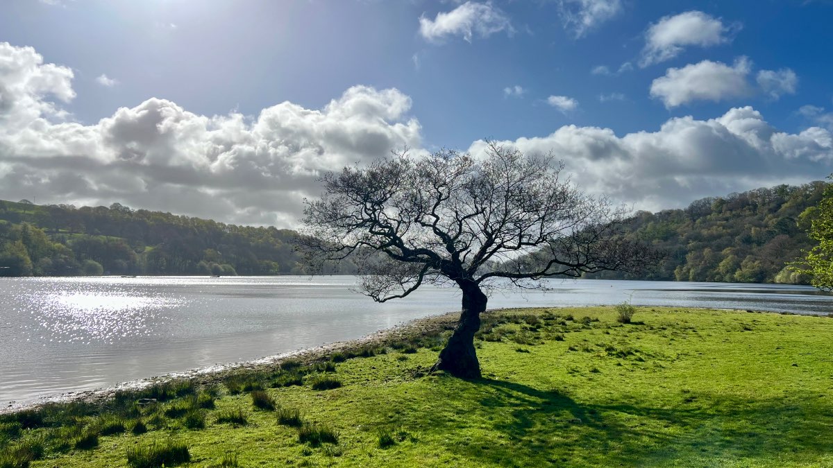 Leek, Staffordshire, Sunny morning at Rudyard Lake....