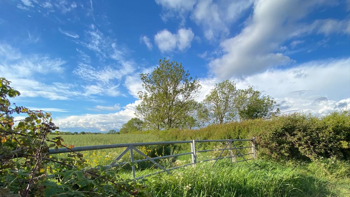 Uffington, Lincolnshire, Clouds a brewing!...