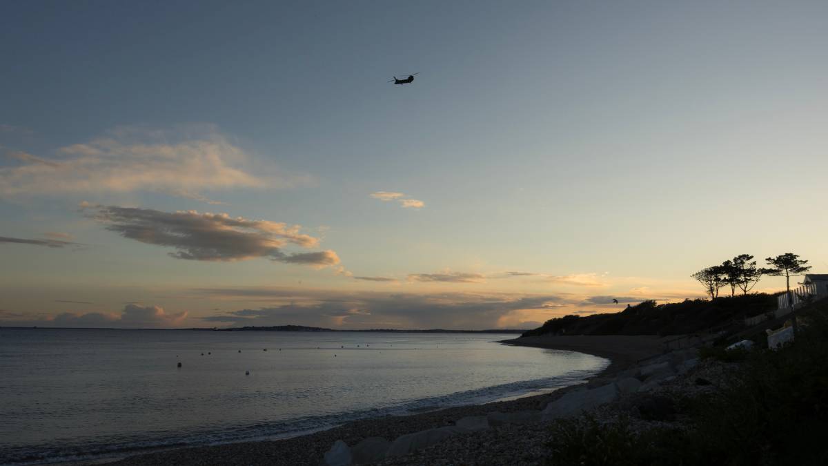 Weymouth, Dorset, Evening Exercise...