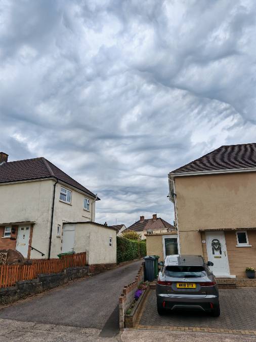 Cardiff, , Unusual cloud formations over cardiff. ...