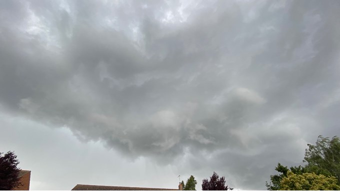 Thunderstorm sky. Posted by Windy Willow
