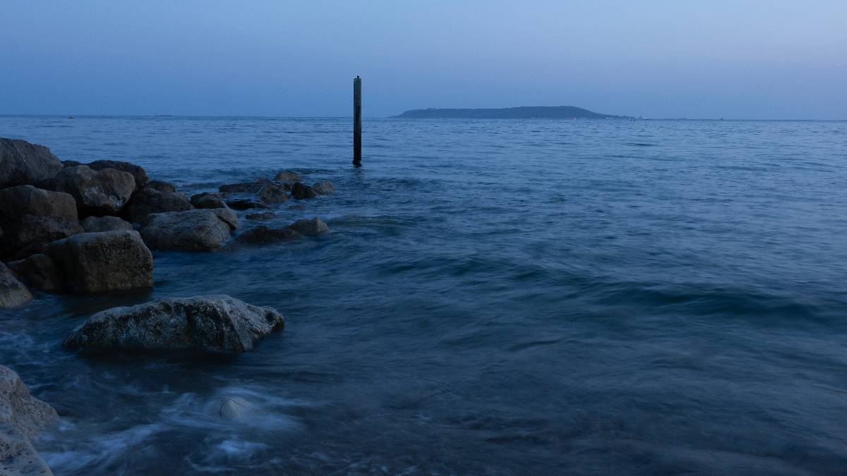 Ringstead, Dorset, Dusk - Towards Isle of Portland...
