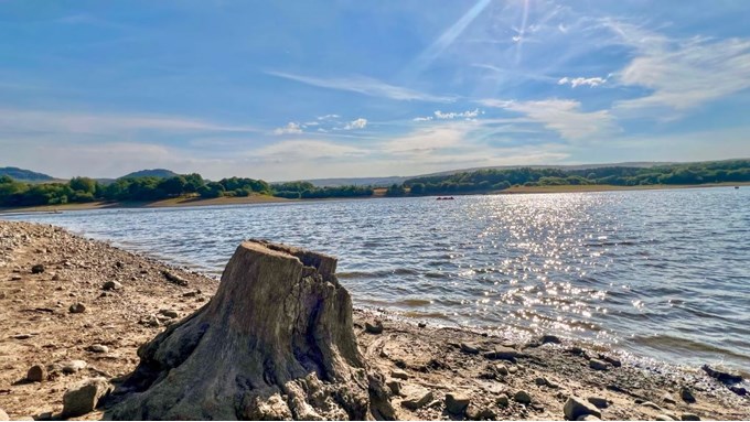 Tittesworth reservoir…the drought continues. Posted by toppiker60
