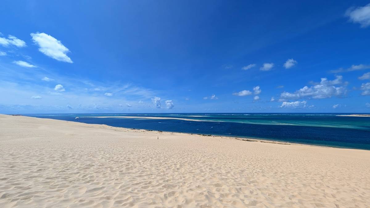 Arcachon Basin, ,  Taken from Dune du Pilat ...