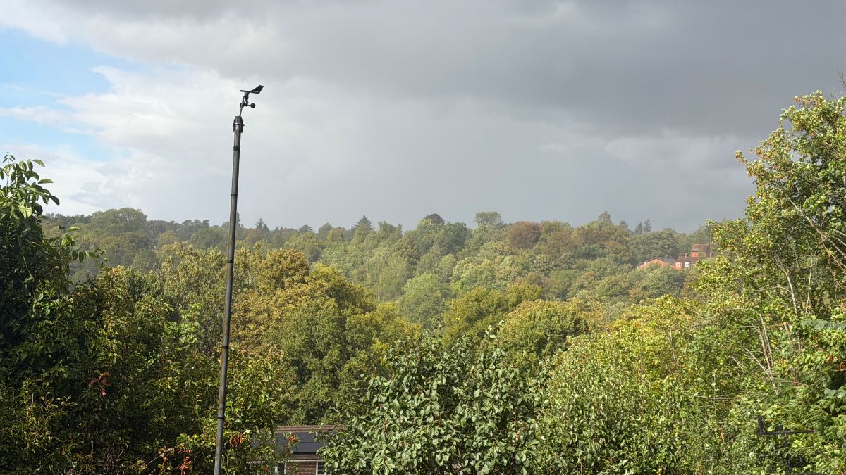 Henley, Oxon, This was taken just after lunch our first shower of the day...
