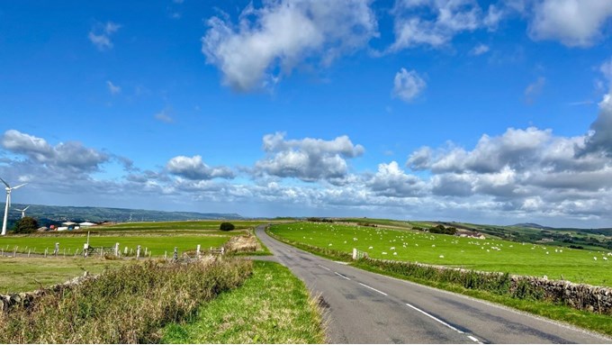 Cool and bright cycle ride this morning. Posted by toppiker60